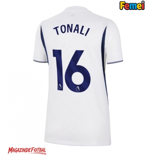 Tottenham Hotspur Sandro Tonali #16 Tricou Fotbal Replică 2026-27 Femei Acasa Tottenham Hotspur Sandro Tonali #16 Tricou Fotbal Replică 2026-27 Femei Acasa